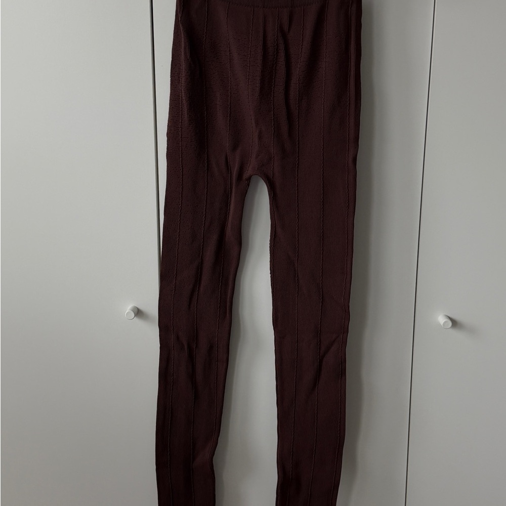 Zara Dark Brown Leggings